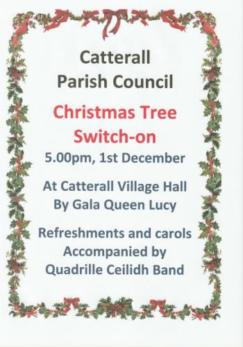 Catterall Christmas Tree Switch On